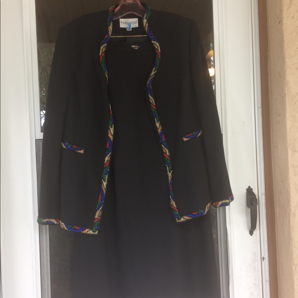 John Meyer skirt suit